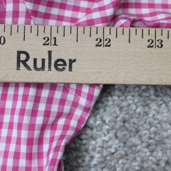 Charles Tyrwhitt Shirt Mens 16 1/2, 34 Pink Extra Slim Fit Non-Iron Cotton L/S - Picture 12 of 14